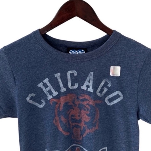 Junk Food Blue Chicago Bears 1985 NFC Championship Short Sleeve Tee Size Medium - Picture 1 of 3